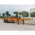 2 Axle Container Transport Skeleton Semi Trailer